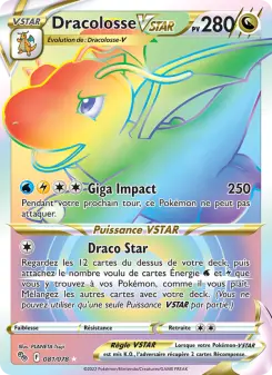 Carte Pokémon Dracolosse V
