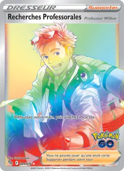 Carte Pokémon Recherches Professorales