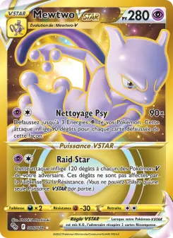 Carte Pokémon Mewtwo V