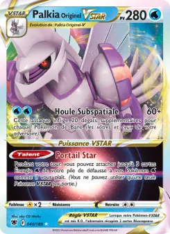 Carte Pokémon Palkia Originel VSTAR