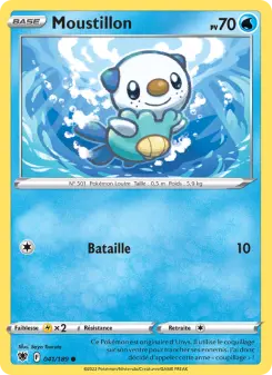 Photo carte Pokemon Moustillon Astres Radieux 41/189