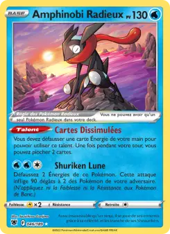 Photo carte Pokemon Amphinobi Radieux Astres Radieux 46/189
