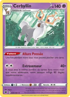 Carte Pokémon Cerbyllin