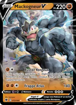 Carte Pokémon Mackogneur V