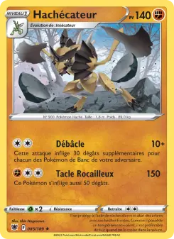 Carte Pokémon Hachécateur