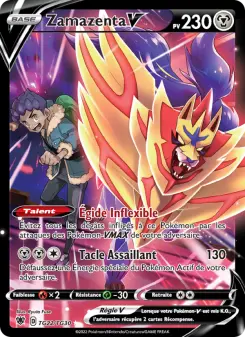 Carte Pokémon Zamazenta V