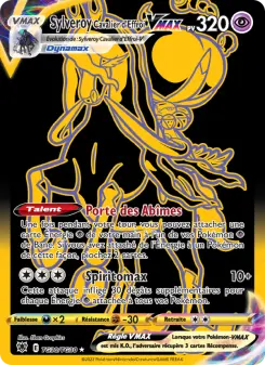 Carte Pokémon Sylveroy Cavalier d'Effroi VMAX