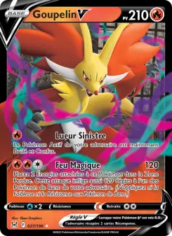 Carte Pokémon Goupelin V