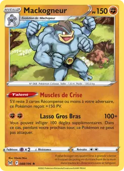 Photo carte Pokemon Mackogneur Origine Perdue 88/196