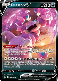 Carte Pokémon Drascore V