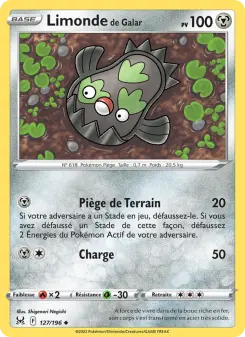 Carte Pokémon Limonde de Galar