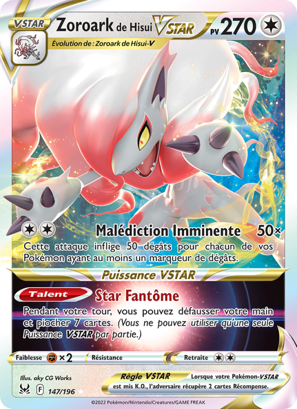 Zoroark de Hisui VSTAR