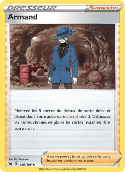 Photo carte Pokemon Armand Origine Perdue 166/196