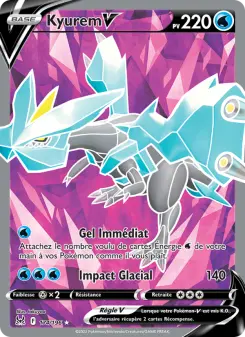 Photo carte Pokemon Kyurem V Origine Perdue 174/196