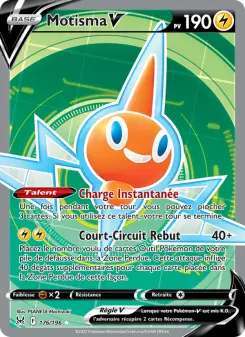Carte Pokémon Motisma V