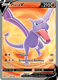 Carte Pokémon Ptéra V