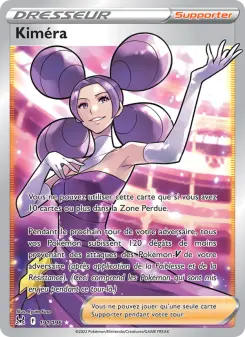 Photo carte Pokemon Kiméra Origine Perdue 191/196