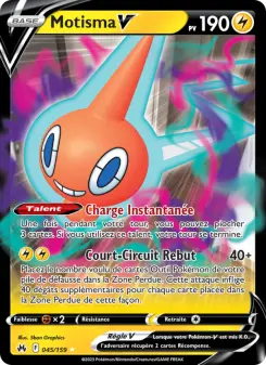 Carte Pokémon Motisma V