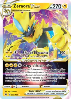 Carte Pokémon Zeraora VSTAR