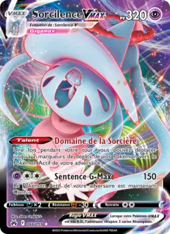 Carte Pokémon Sorcilence VMAX