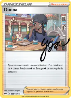Carte Pokémon Donna