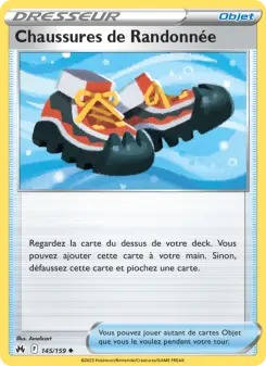 Carte Pokémon Chaussures de Randonnée