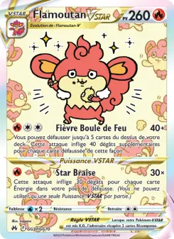 Carte Pokémon Flamoutan V