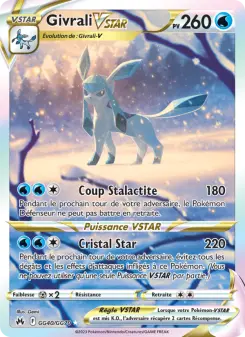 Carte Pokémon Givrali VSTAR