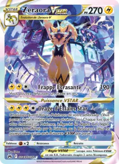 Carte Pokémon Zeraora V