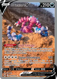 Carte Pokémon Drascore V