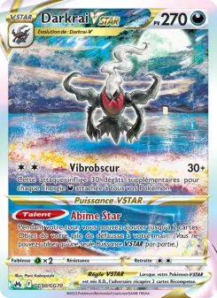 Carte Pokémon Darkrai VSTAR