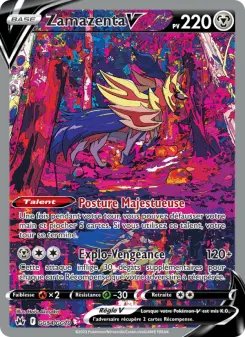Carte Pokémon Zamazenta V