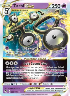 Carte Pokémon Zarbi VSTAR