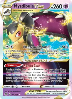 Carte Pokémon Mysdibule VSTAR