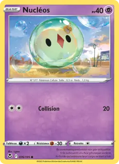 Carte Pokémon Nucléos