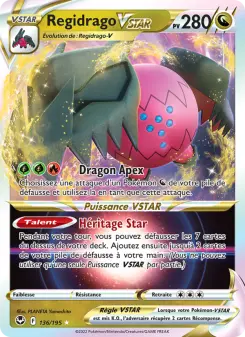 Carte Pokémon Regidrago VSTAR