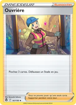 Carte Pokémon Ouvrière
