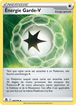 Carte Pokémon Énergie Garde V