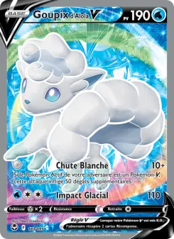 Carte Pokémon Goupix d'Alola V