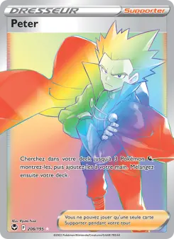 Carte Pokémon Peter