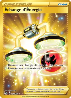 Carte Pokémon Échange d'Énergie