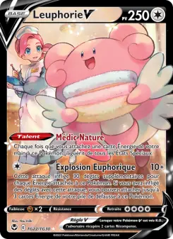 Carte Pokémon Leuphorie V