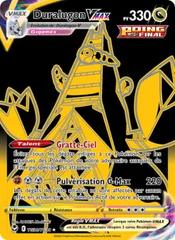 Carte Pokémon Duralugon VMAX
