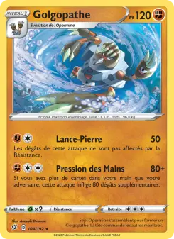 Carte Pokémon Golgopathe