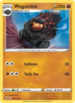Carte Pokémon Wagomine