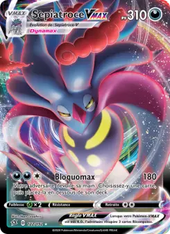 Carte Pokémon Sepiatroce VMAX