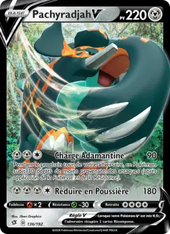 Carte Pokémon Pachyradjah V