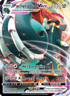 Photo carte Pokemon Pachyradjah VMAX Clash des Rebelles 137/192