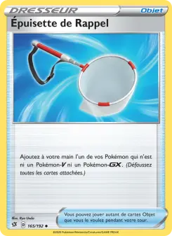 Carte Pokémon Épuisette de Rappel