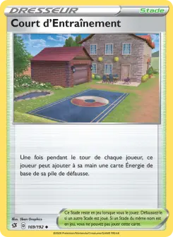 Carte Pokémon Court d'Entraînement